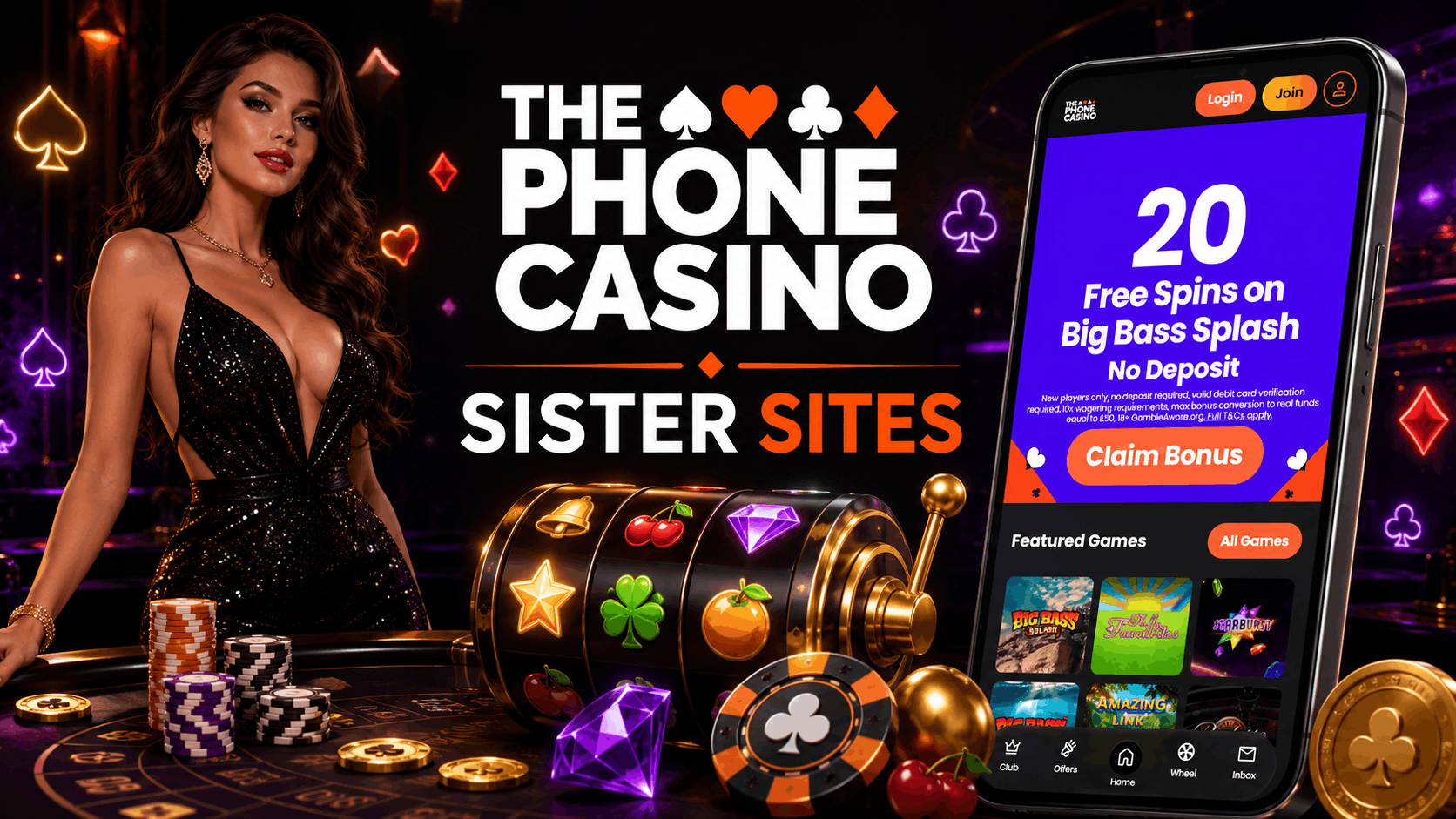 The Phone Casino Sister Sites and Alternatives for UK Players - The Phone Casino Review Bonuses Games and More