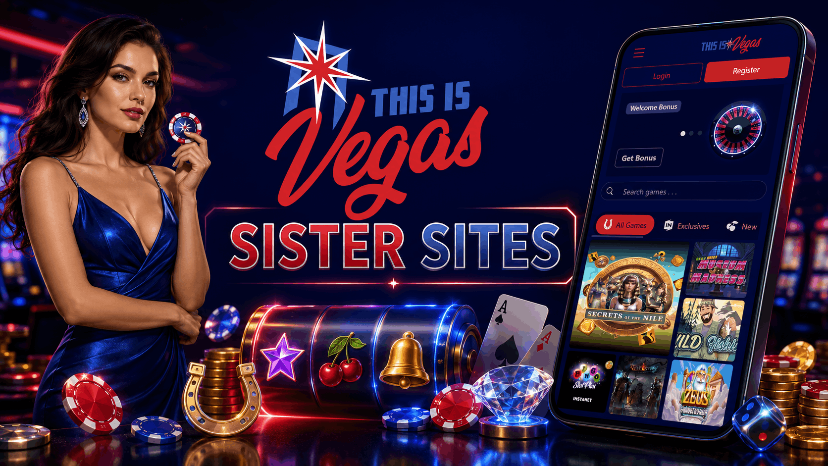 This Is Vegas Casino Sister Sites and Alternatives for UK Players - This Is Vegas Casino Review Bonuses Games and More